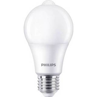 👉 Ledlamp Philips LED-lamp Energielabel: A+ (A++ - E) E27 Peer 9 W = 60 Warmwit Incl. daglichtsensor 1 stuks 8718699659981