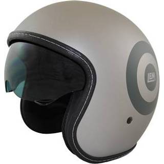 👉 Jethelm grijs XL active 60 61 mat Lem sport dart