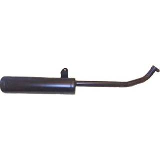 👉 Uitlaat zwart active compleet model standard snel Citypower Gilera Citta