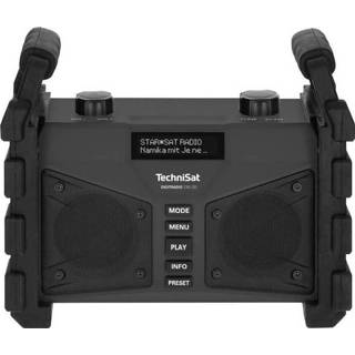 👉 Bouwradio zwart TechniSat DIGITRADIO 230 OD DAB+ AUX, Bluetooth, FM, USB Herlaadbaar, Waterdicht, Spatwaterbestendig, Stofdicht 4019588239074