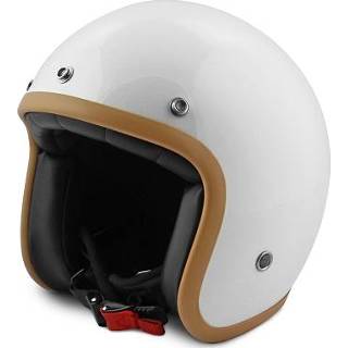 👉 Helm wit glans m active Jet no-end maat