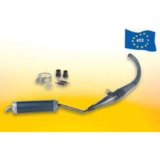 👉 Uitlaat active compleet min am345/min am6 blank/alu Malossi mhr replica 3212665