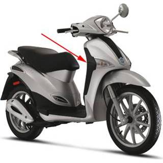 👉 Stootrand active Liberty 4T RST rechts voor Piaggio origineel 655747000c