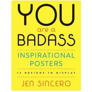 👉 Poster You Are A Badass R Inspirational Posters - Jen Sincero 9780762465217