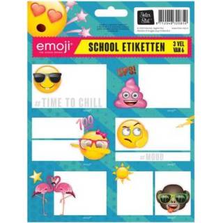 👉 Etiket fsc meisjes Etiketten Emoji Girls Set Van 10 Bts 20 21 Mix Credit 8712048321192