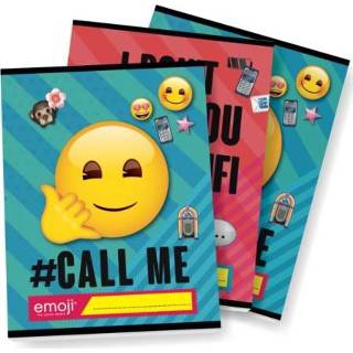 👉 Schrift fsc meisjes A5 3 Pak Emoji Girls Set Van 5 Bts 20 21 Mix Credit 8712048321673