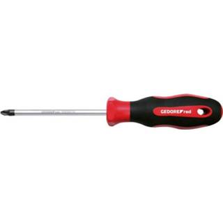 👉 Kruiskopschroevendraaier rood Kruiskop schroevendraaier Gedore RED R38300329 Koplengte: 150 mm DIN 8764 4060833012539