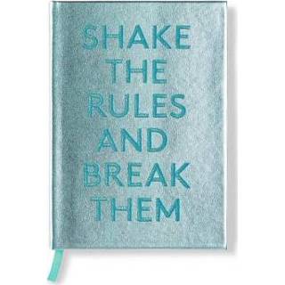 👉 Notitieboek blauw Bien Moves Brave Blue Collection Notitieboekje Shake The Rules 8719992811625
