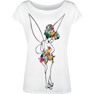 👉 Shirt wit l vrouwen meisjes Peter Pan Tinker Bell - Flower Power Girls 4044583671611