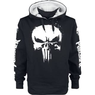 👉 The Punisher Skull Trui met capuchon zwart