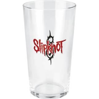 👉 Slipknot Slipknot Logo Pintglas transparant