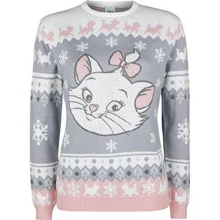 👉 Gebreide trui christmas jumper Aristocats Marie meerkleurig 4044583677996