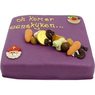 👉 Taart paarse standaard nederlands Sinterklaas