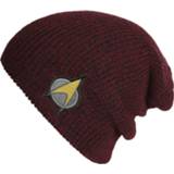 👉 Beanie rood Star Trek Communicator gemêleerd 4060587680169