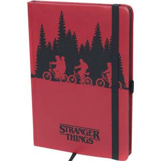 👉 Notitieboek rood notebook Stranger Things Upside Down 5051265727787