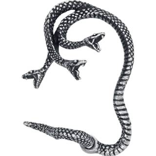 👉 Oorsteker zilverkleurig Ear Stud Alchemy Gothic Khthonis Oorsteker, per stuk