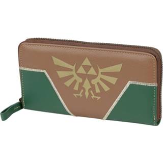 👉 Portemonnee groen bruin The Legend Of Zelda Triforce groen-bruin 8718526117790