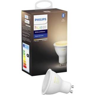 👉 Ledlamp wit Philips Lighting Hue LED-lamp (los) GU10 Energielabel: A+ (A++ - E) 5 W Warm-wit, Neutraal wit, Koud-wit 8718699628673