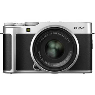👉 Systeemcamera zwart zilver Fujifilm X-A7 incl. accu 24.2 Mpix Zwart, Draai- en zwenkbare display, 4K Video, Touch-screen, Bluetooth, WiFi 4547410418385