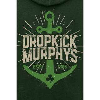 👉 Vest met capuchon groen donkergroen Dropkick Murphys Anchor Admat Green 4251617106128