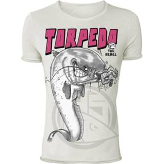 👉 Hotspot wit m Design T-Shirt Torpedo