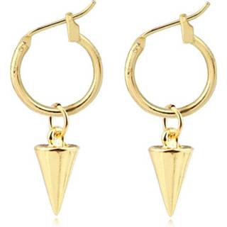 👉 Oorhanger vrouwen goud LGT Jewels Damesoorbellen met Puntige Gouden Hanger 8720088558126