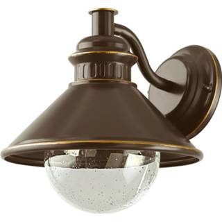 👉 Buiten wandlamp glas dustrial bruin Home24 Buitenwandlamp Albacete, Eglo 9002759962623