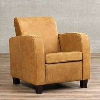 👉 Leren fauteuil bruin bruine leer joy, leer, stoel 8719128960036