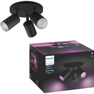 👉 Opbouwspot zwart Philips Fugato 8718696171547