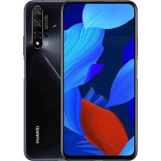 👉 Smartphone zwart HUAWEI Nova 5T 128 GB 6.26 inch (15.9 cm) Dual-SIM Androidâ