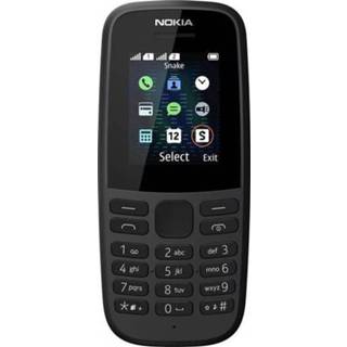 👉 Dual-sim telefoon zwart Nokia 105 2019 6438409036599