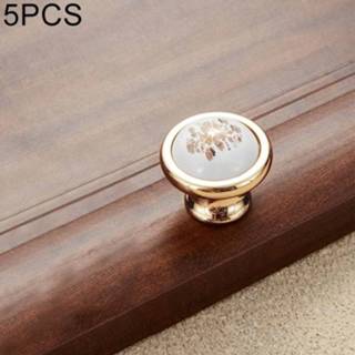 👉 Handvat goud zink keramische 5 stuks 5089 geïmiteerd legering voor kabinet garderobe lade deur