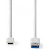 👉 Wit USB 3.1 Cable (Gen2) | USB-C™ Male - A 1.0 m White 5412810316151