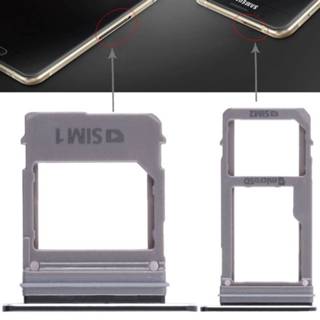 👉 Zwart active Mobiel||||Mobiel>Reparatie 2 SIM-kaartvak + Micro SD-kaart Lade voor Galaxy A520 / A720 (zwart) 6922642851267