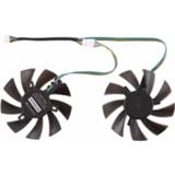 Radiator vrouwen DC 12V 0.5A 4-pins Vrouwelijke desktopcomputer Koelventilator CPU Koelventilator, Diameter: 8.5mm, Paren