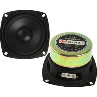 👉 Luidspreker zwart 30W midrange luidspreker, impedantie: 4ohm, binnendiameter: 3,5 inch (zwart)