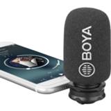 👉 Condensator zwart jongens BOYA BY-DM200 8 Pin Interface Plug Live Show Video Vloggen Opnamemicrofoon voor iPhone (zwart)