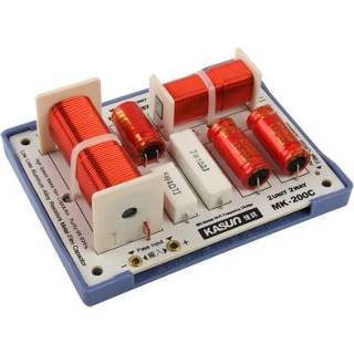 👉 Verpakking 2x 160 W HiFi-luidsprekers Frequentieverdeler, 2-weg 2-eenheid (2 stks in een verpakking, de prijs is voor 2st)