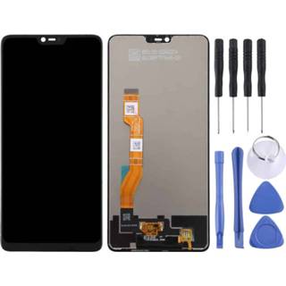 👉 Digitizer zwart Lcd-scherm en Full Assembly voor OPPO F7 / A3 (zwart)