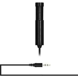 👉 Condensator zwart Yanmai SF555 Mini Professionele 3,5 mm Jack Studio Stereo opnamemicrofoon, kabellengte: 1,5 m, compatibel met pc en Mac voor live uitzending, KTV, etc. (zwart)