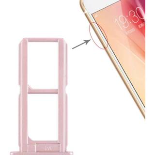 👉 Rose goud 2 x SIM-kaartvak voor Vivo X7 (rose goud)