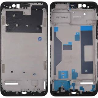 👉 Zwart Frontbehuizing LCD Frame Bezelplaat voor OPPO R11 Plus (zwart)