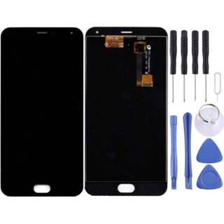 👉 Digitizer zwart metalen LCD-scherm en Full Assembly voor Meizu Meilan (zwart)