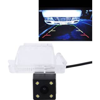 👉 Achteruitrijcamera active 720× 540 Effectieve Pixel PAL 50 HZ / NTSC 60 CMOS II Waterdichte auto Back-upcamera met 4 LED-lampen voor 2010-2012 Versie Mondeo 2010-2014 Fox Hatchback 6922310771996