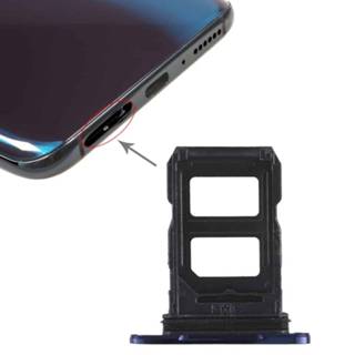 👉 Blauw 2 x SIM-kaartlade voor OPPO R17 Pro (blauw)