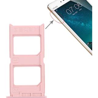 👉 Rose goud 2 x SIM-kaartvak voor Vivo V3 (rose goud)