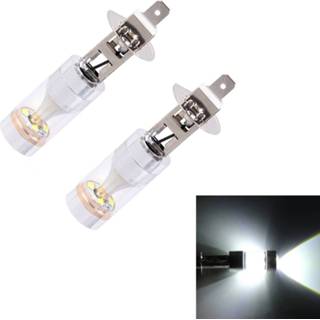 👉 Mistlamp wit 2 STKS H1 30W 350 LM 5000K licht CREE 6 LED mistlamp, DC 12V