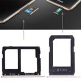 👉 Goud active Mobiel||||Mobiel>Reparatie 2 SIM-kaartvak + Micro SD-kaartlade voor Galaxy A5108 / A7108 (goud) 7442935692630