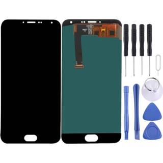 👉 Digitizer zwart iPartsBuyLCD-scherm + touchscreen, LCD-scherm en volledige montage voor Meizu MX5 (zwart)