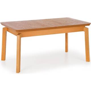 👉 Uitschuifbare eettafel eiken massief beukenhout Rois 160 tot 250 cm breed in honing